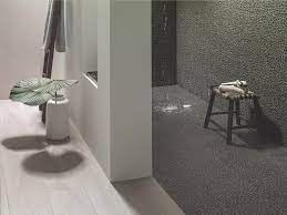 Glass Mosaics On Shower Floor