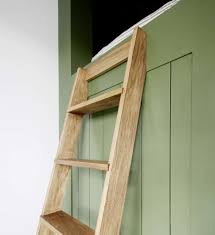 how to build a bunk bed ladder plank