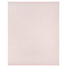 willow modern pink wool diamond dot