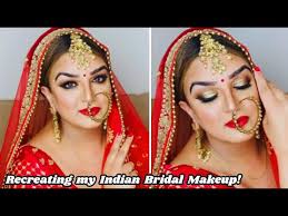 indian wedding bridal makeup