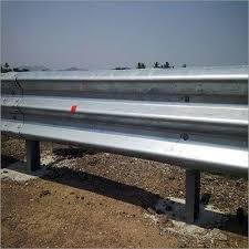 w beam crash barrier for road safety