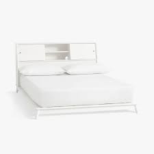 white queen storage beds pottery barn