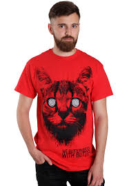 We Butter The Bread With Butter - Katze Red - T-Shirt | IMPERICON EN