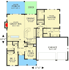 Cute Craftsman House Plan With Walkout