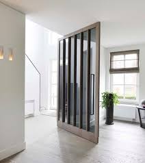 Modern Design Pivot Entrance Door Glass
