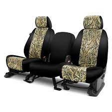 Camo Shadow Grass Blades Custom Seat Covers