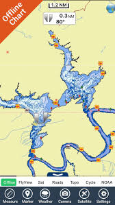 Lake Powell Gps Fishing Charts By Flytomap