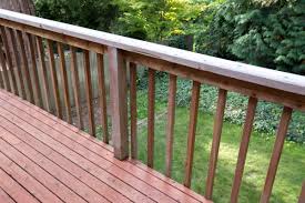 Although staining deck spindles are considered more difficult than staining the floor, we have some tips that will make this step go. Installing Deck Railing Aluminum Balusters For Deck Dunn Lumber