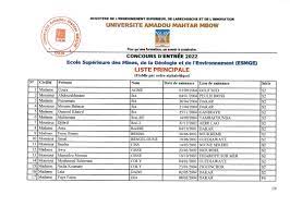 resultats]... - Université Amadou Mahtar MBOW de Dakar | Facebook