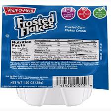 malt o meal frosted flakes cereal pku