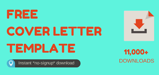 Download Free Cover Letter Template