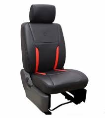 Ch 009 Black Red Car Seat Cover