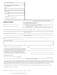 free california grant deed form pdf