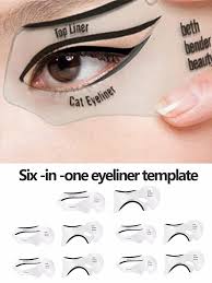eyeliner stencils 10pcs reusable