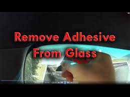 Remove Adhesive From Glass You