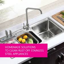 It takes me less than 10 minutes to clean all of our. Homemade Solutions To Clean Rust Off Stainless Steel Appliances Life Maid Easy