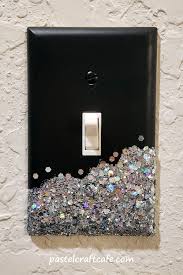 Elegant Glitter Lightswitch Plate