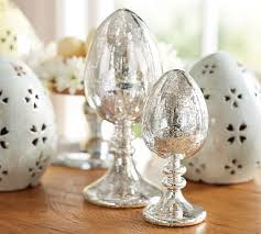 Mercury Glass Egg Stands Pottery Barn