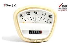 Lambretta Sx Tv Veglia Borletti Speedometer 90 Mph Italian