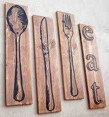 Extra Large Fork Knife And Spoon Wall