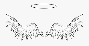 Vector Halo Drawing Angel Angel Wings Clipart Png