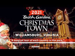 2021 busch gardens christmas town