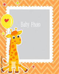 cute giraffe decorative template
