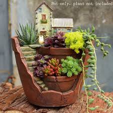 Herb Flower Basket Planter Pot
