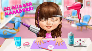 In these fun hairdressing games you can cut people's hair any way you want without getting into trouble for messing up someone's hairdo. Sweet Baby Girl Summer Fun 2 Sunny Makeover Game By Tutotoons Google Play United States Searchman App Data Information