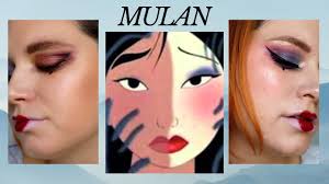 mulan inspired makeup look princess