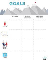 Brilliant Goals Chart For Kids Imom