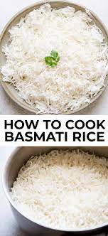 how to cook basmati rice stovetop