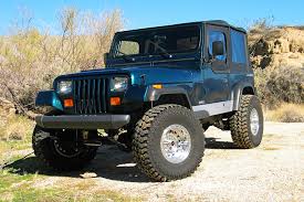 1995 jeep wrangler lift tires axles