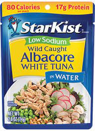 albacore white tuna in water low sodium