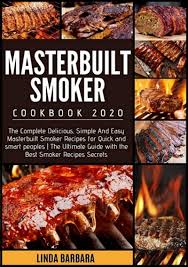 pdf masterbuilt smoker cookbook 2020