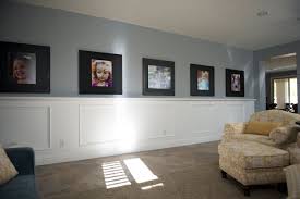 decorating with portraits long entryway