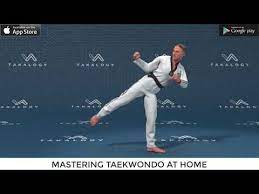 mastering taekwondo at home apps on