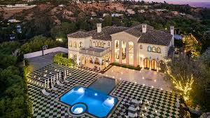beverly hills manse with an iron throne