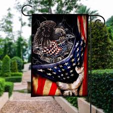 American Eagle Printed Garden Flag