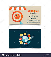 Modern Business Card Template With Business Concept Online