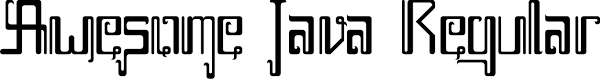Jawa palsu font is the versatile font typeface that has unique and vintage designs. Java Fonts Fontspace