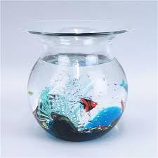 Murano Art Glass Aquarium Vase