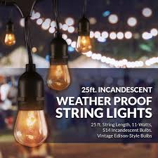 newhouse lighting 25 ft outdoor string