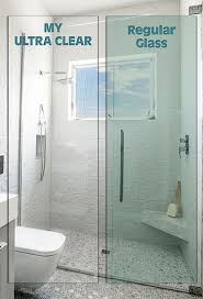 Frameless Stationary Glass Shower Panels