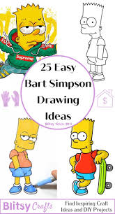 25 easy bart simpson drawing ideas