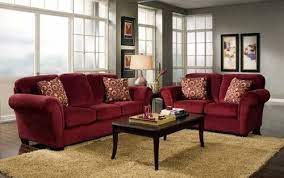 red clic sofa