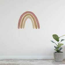 Pastel Rainbow Wall Decals Never Never