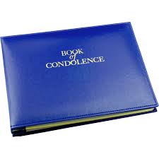 The same goes for guest books from a memorial service or funeral. El59bl Esposti Book Of Condolence Loose Leaf Blue Funeral Guest Book Memorial Book Presentation Boxed Large Size Width 10 5 Inch Height 7 6 Inch Depth 1 2 Inch Executive Retail Ltd