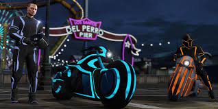 grand theft auto 5 just added tron