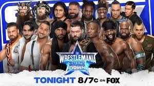 WWE WrestleMania SmackDown Results for ...